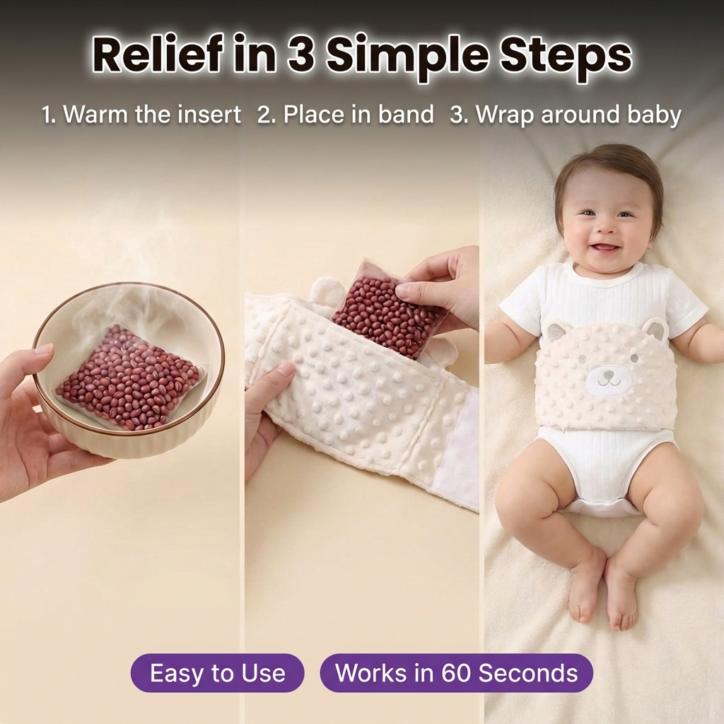 TummyHush Colic Relief Belly Band